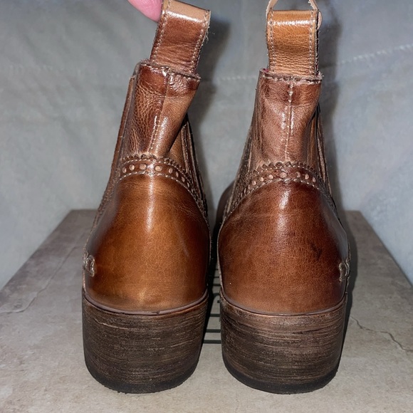 NWT BED|STU Ellice Tan Rustic Ankle Boot - Picture 8 of 12